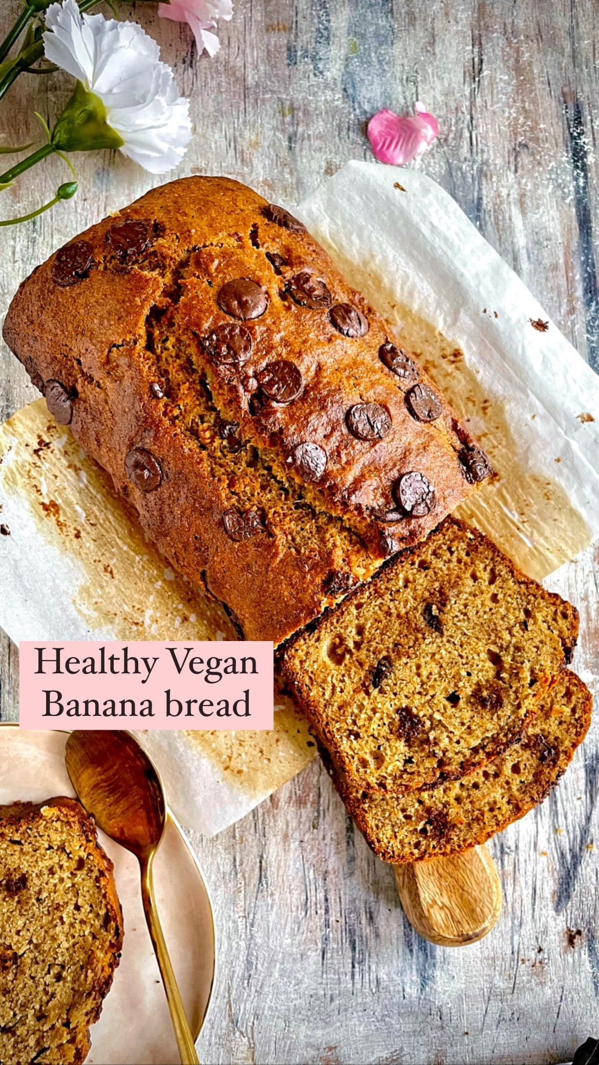 Healthy Vegan Banana Bread