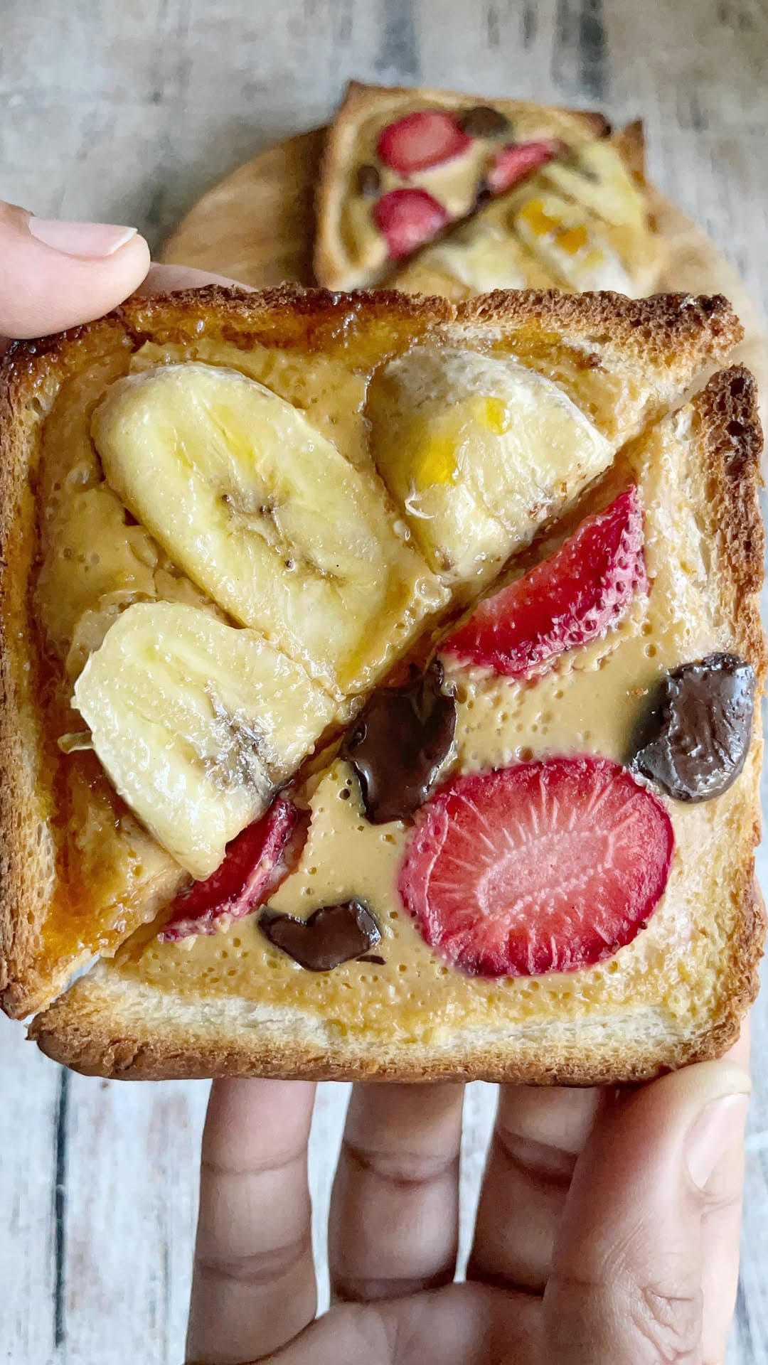Viral Custard Yogurt toast, But make it healthy!