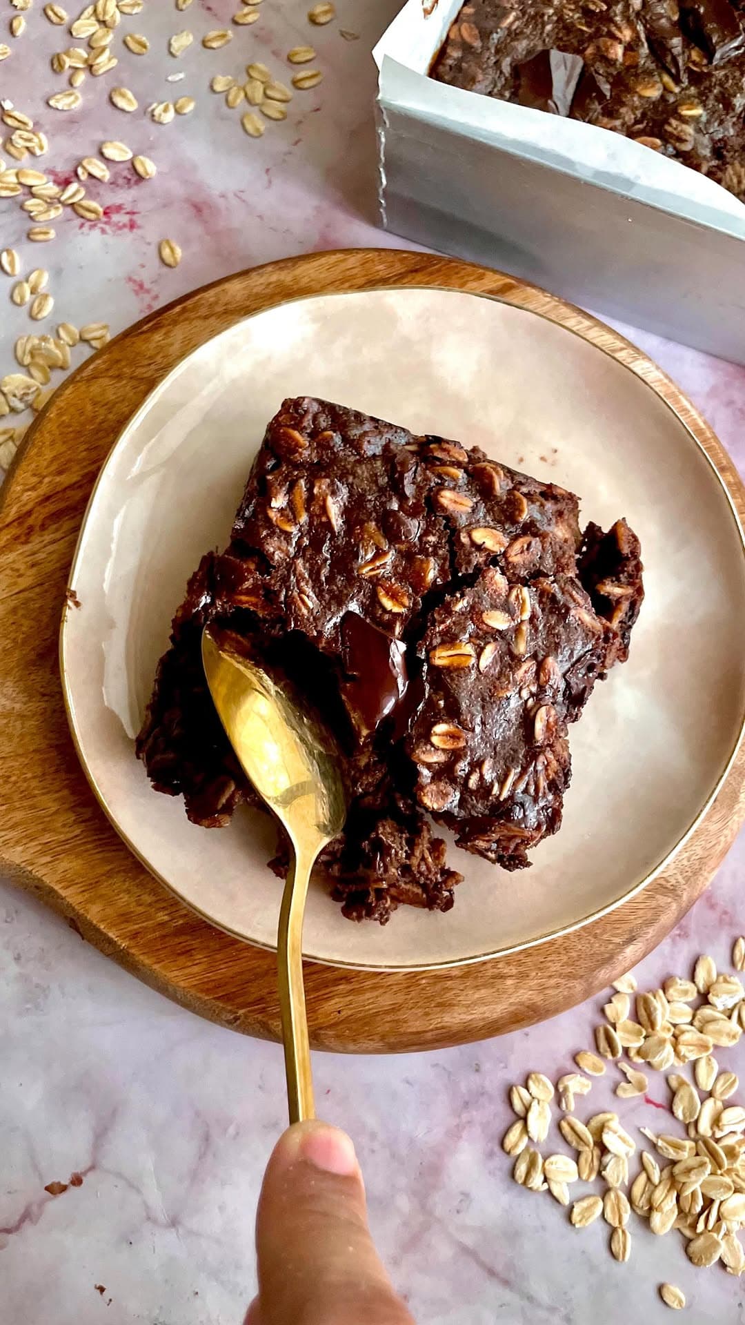 BROWNIE BAKED OATS