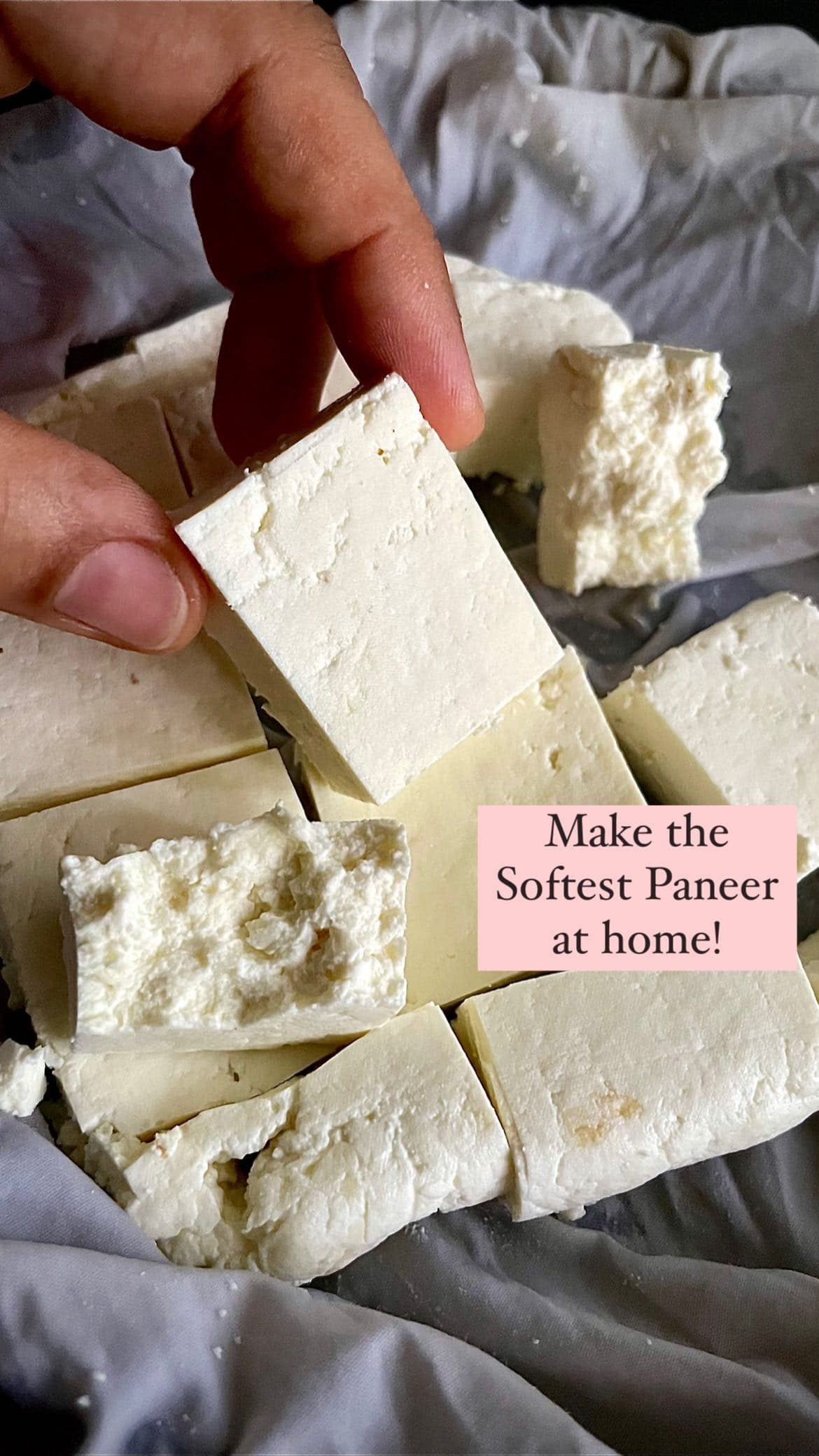 Soft Paneer at Home