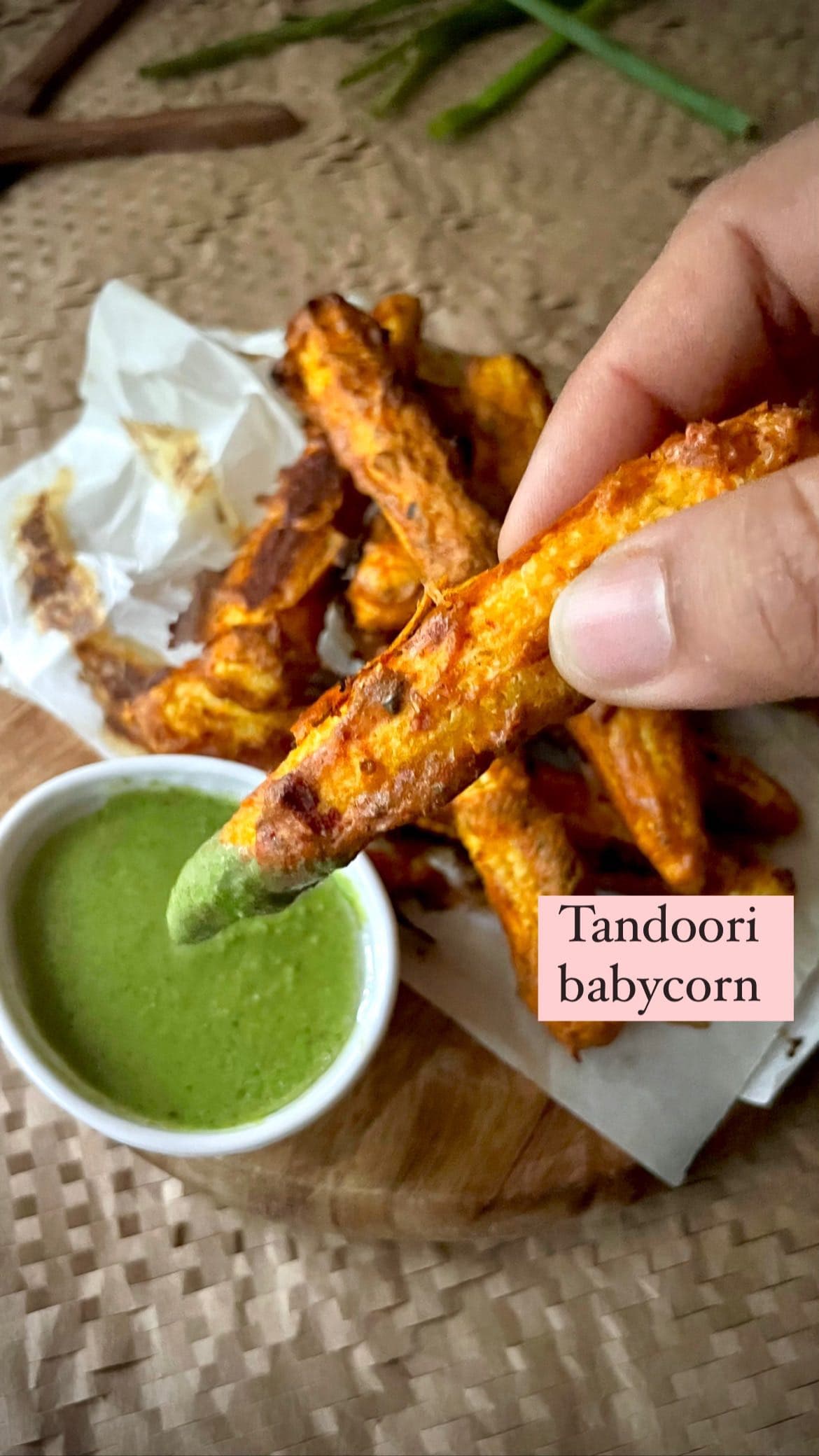 Tandoori Babycorn
