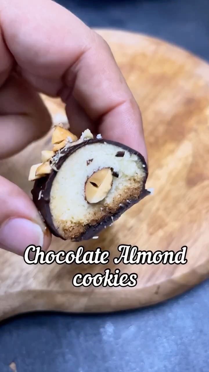 Festive series :EP10:Chocolate Almond cookies
