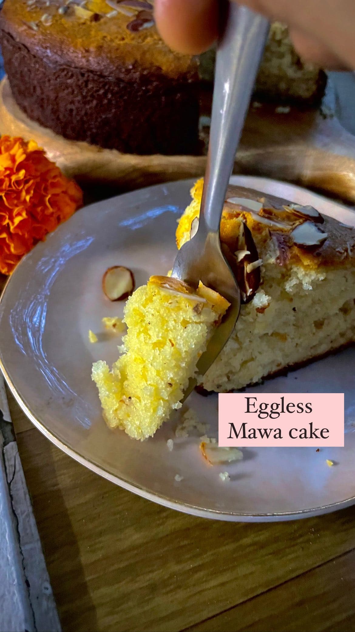 Festive series : EP 5: Eggless Mawa cake