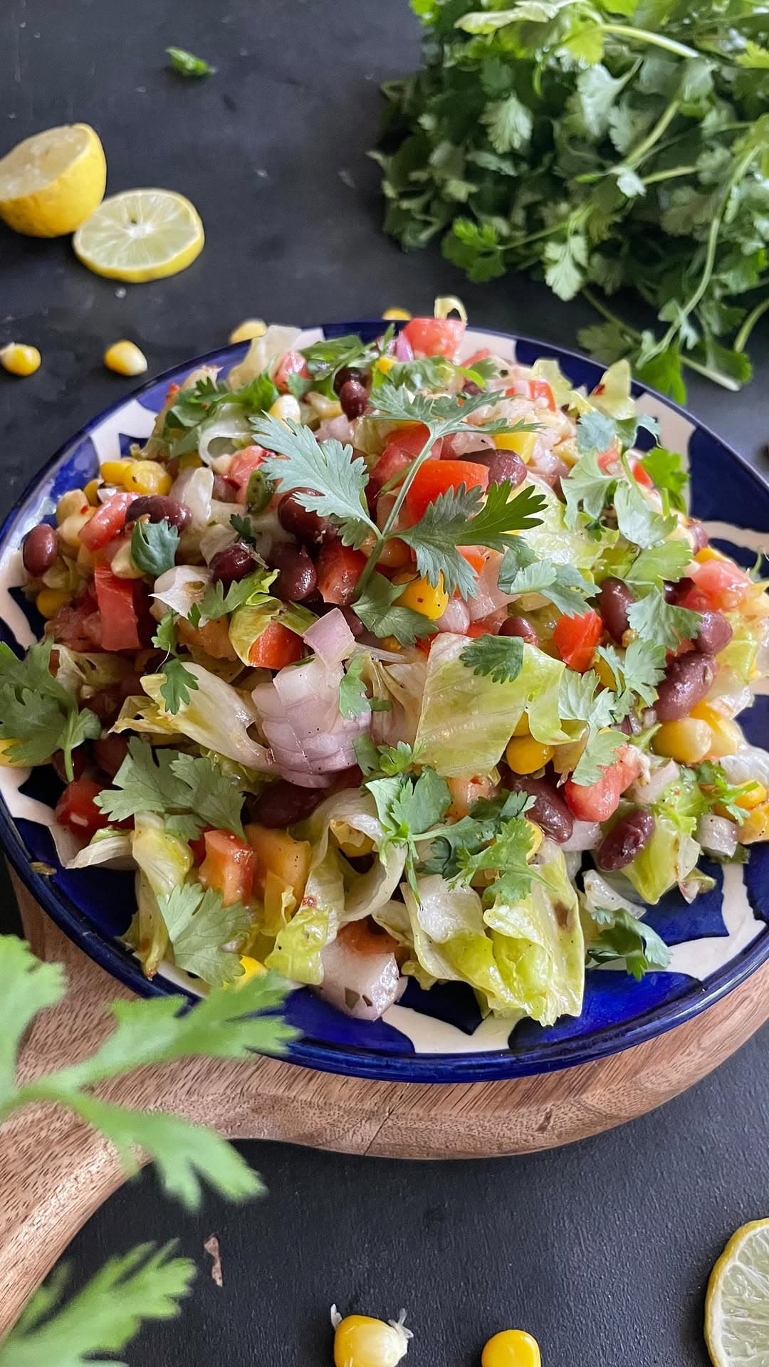 Salad series:Ep4:Mexican bean and corn salad