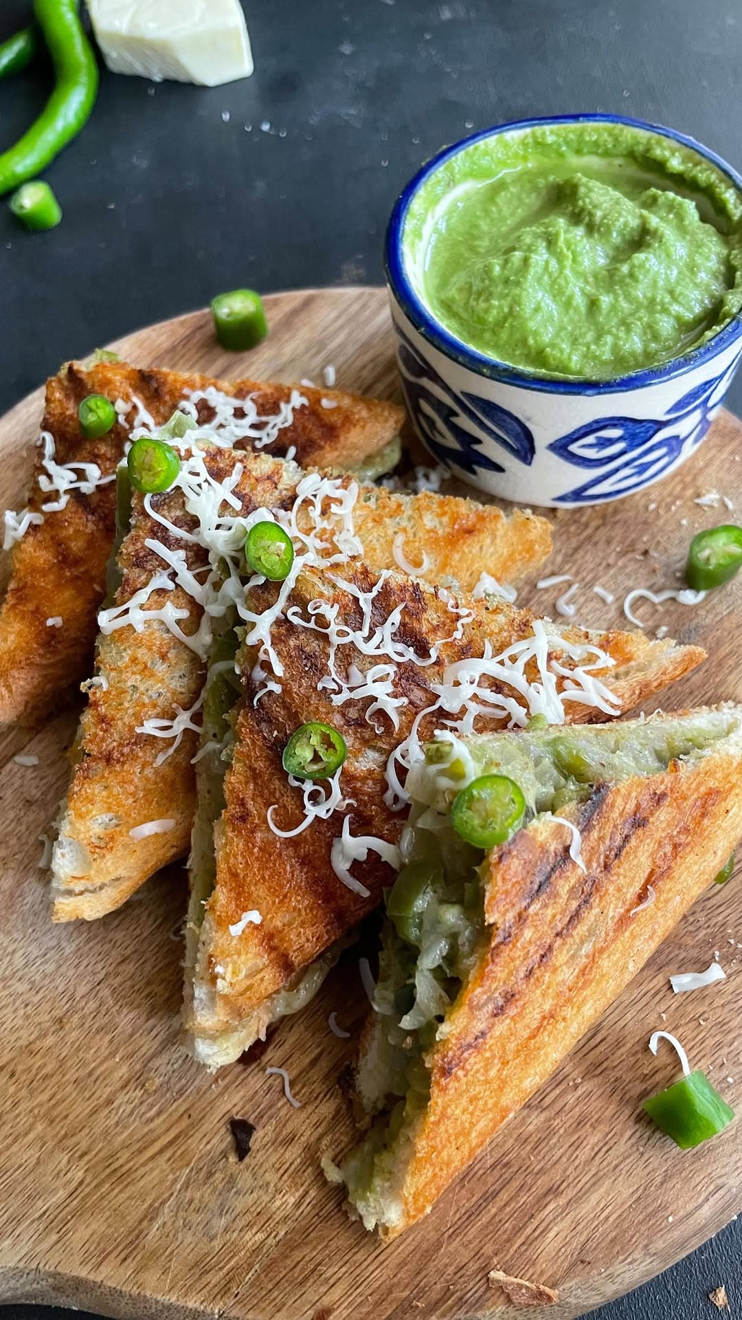 Chilli Cheese Toast sandwich