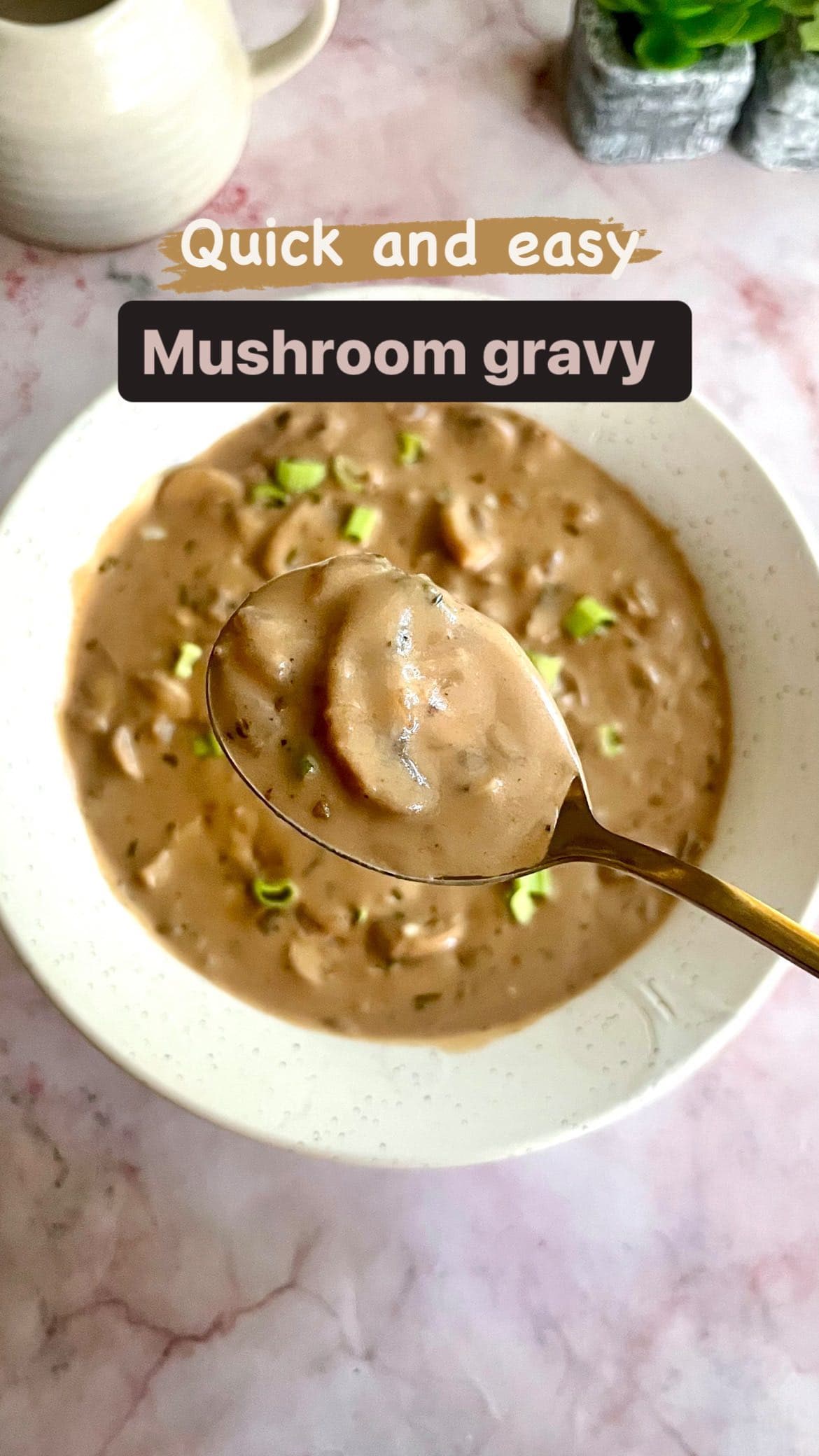 Creamy Mushroom Gravy
