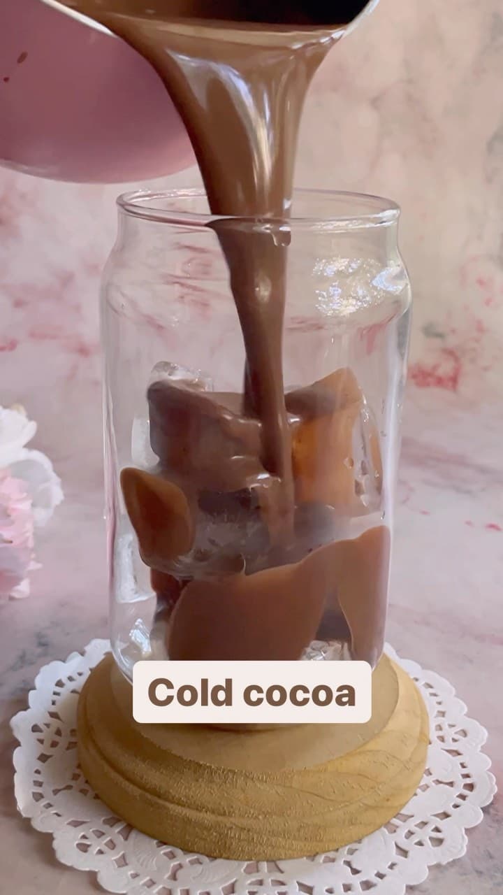Cold cocoa Follow janhvi_darji for more such recipes