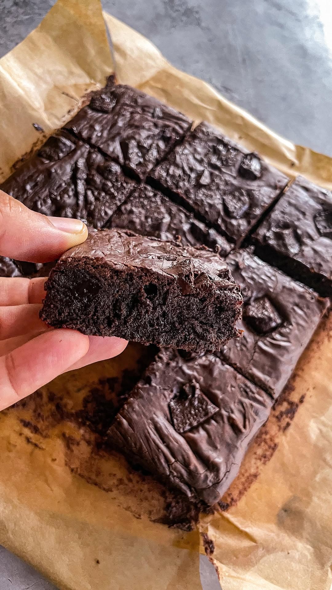3-Ingredient Fudgy Brownies
