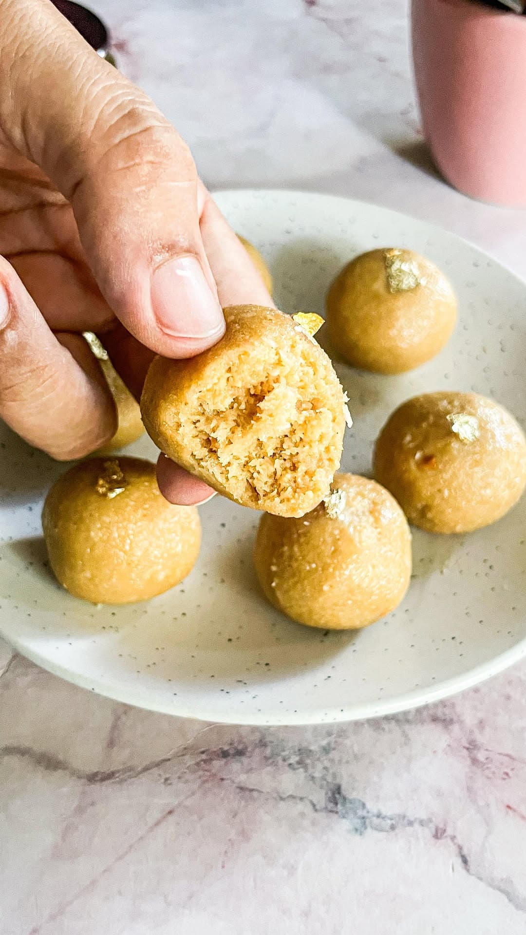 Peanut Coconut Ladoo