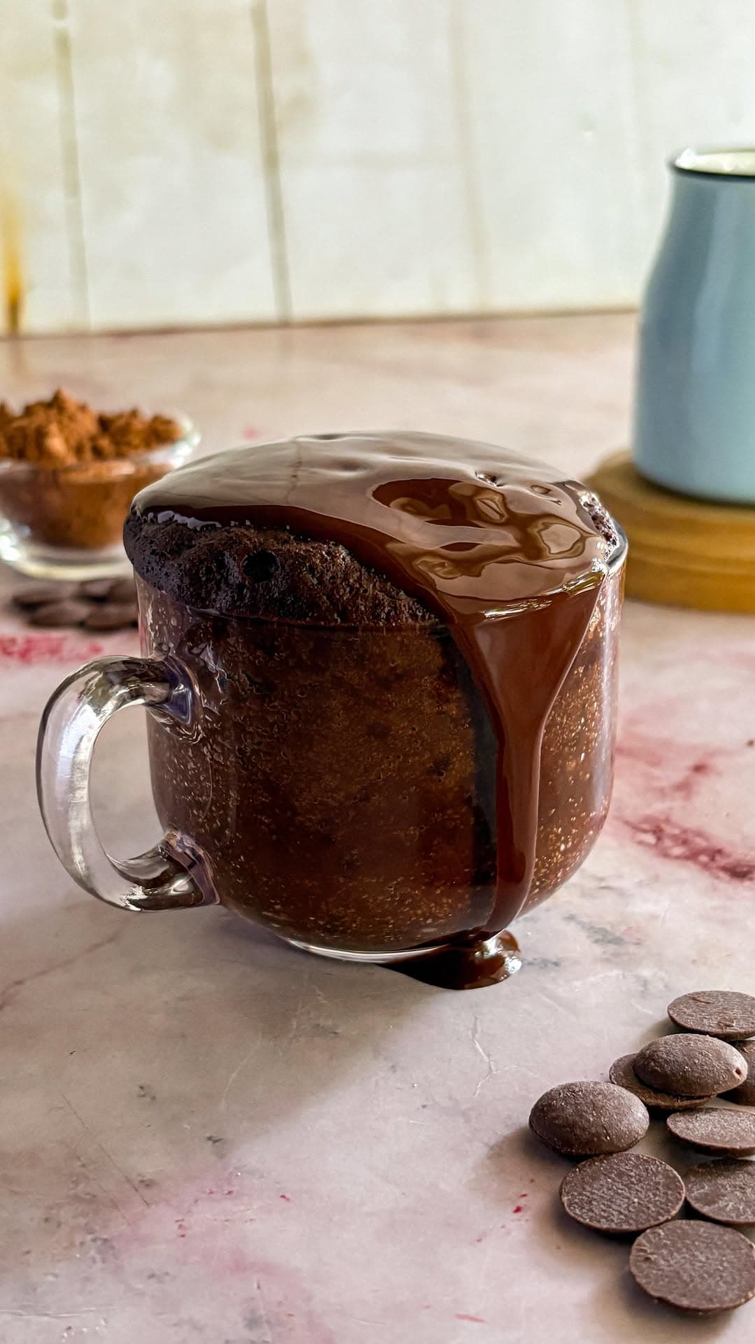 Chocolate Mug Cake (Eggless)